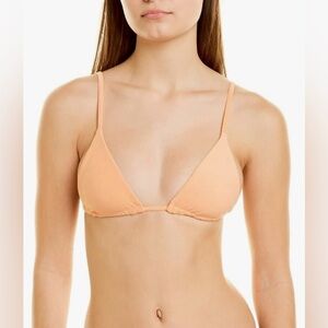L*Space Brittany Bikini Top in orange